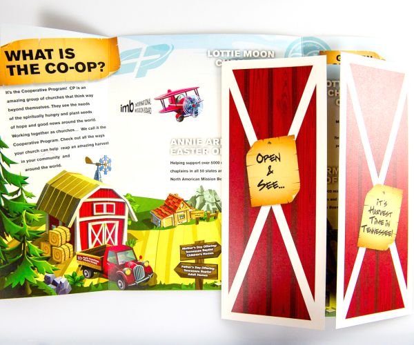 Tennessee Baptist Mission Board Gatefold Brochure