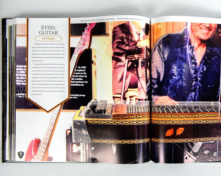 Musicians Hall of Fame Hardcover Book