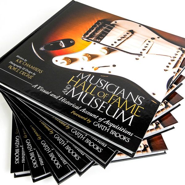Musicians Hall Of Fame Hardcover Book