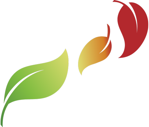 Phillips Printing Company logo brand leaves paper printing marketing