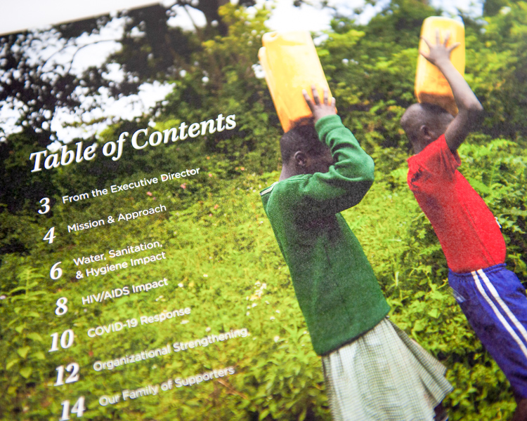 Blood Water Annual Report