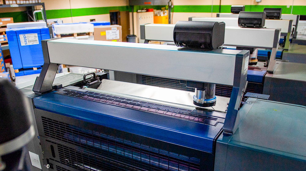 Heidelberg CX102-6L lithographic printing press