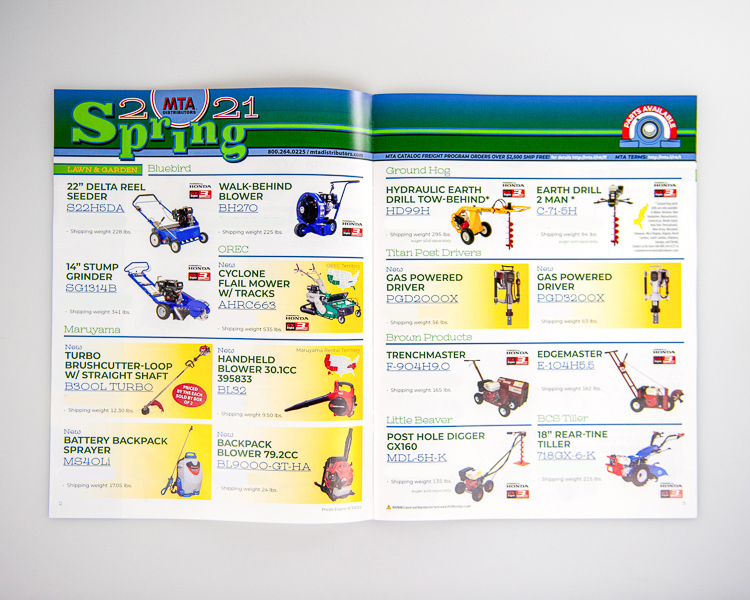 MTA Distributors Spring Catalog