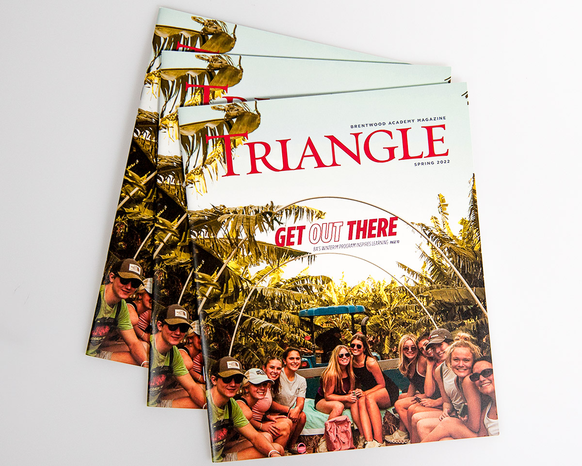 Phillips Printing Portfolio-Brentwood Academy Triangle Magazine