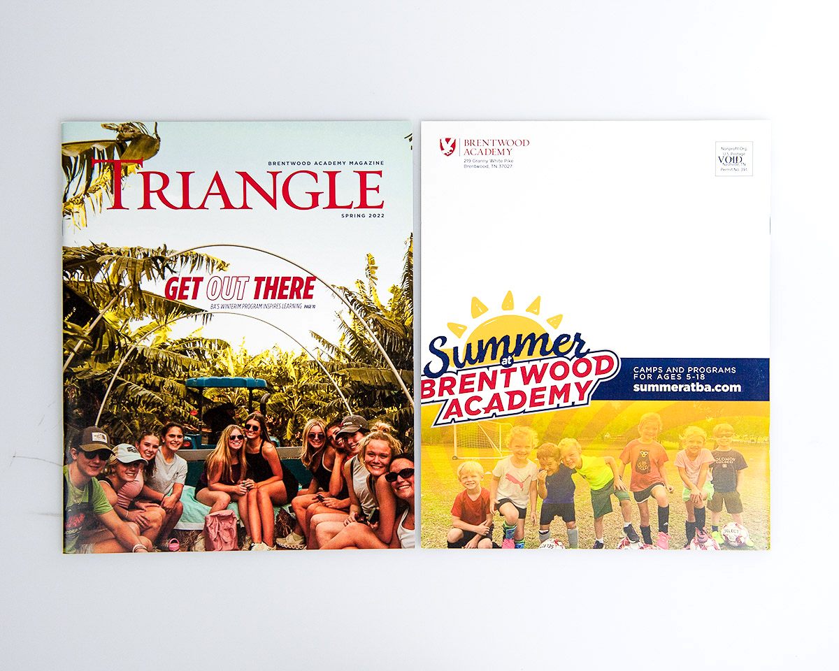 Phillips Printing Portfolio-Brentwood Academy Triangle Magazine