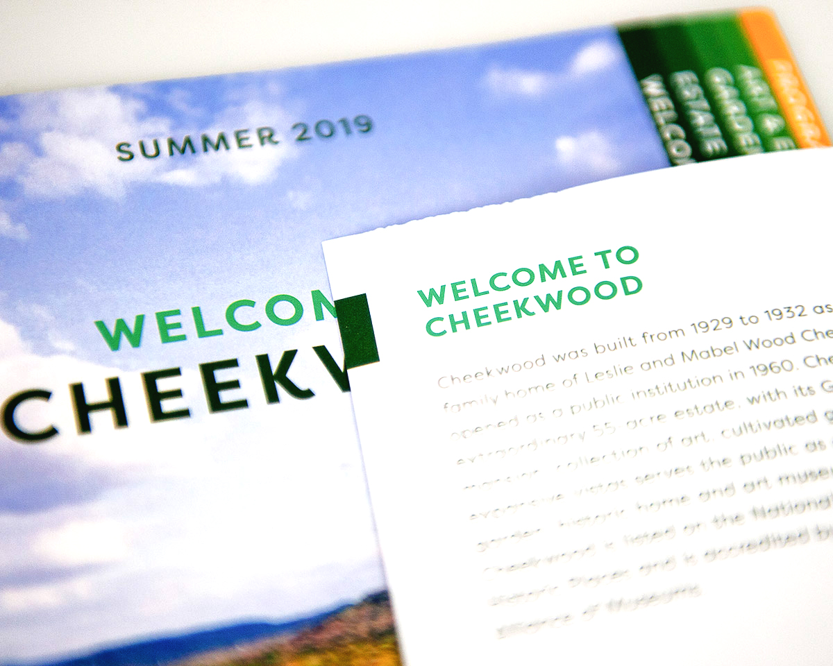 Phillips Printing Portfolio Cheekwood Estate and Garden Summer 2019 Booklet