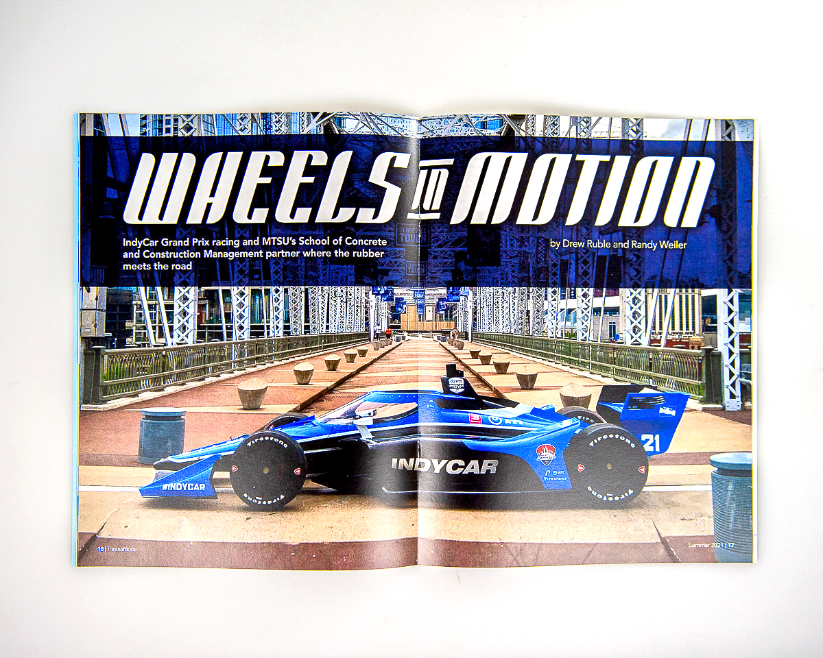 Phillips Printing Portfolio Middle Tennessee State University Innovations Magazine Summer 2021