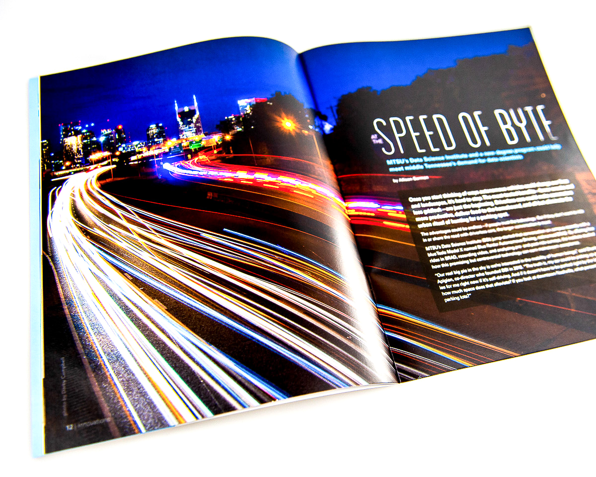 Phillips Printing Portfolio Middle Tennessee State University Innovations Magazine Summer 2021