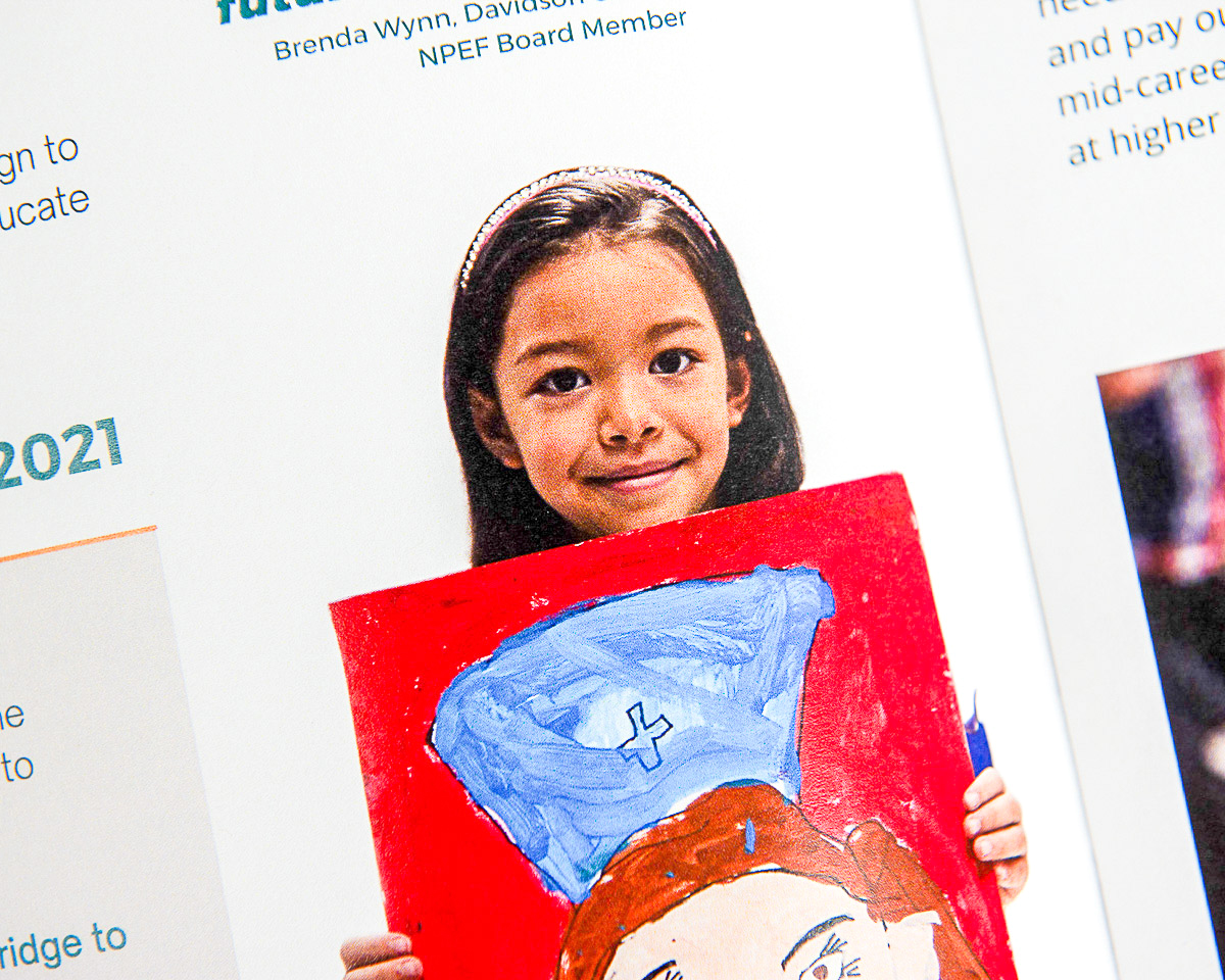 Phillips Printing Portfolio Nashville Public Education 2021 Annual Report Booklet