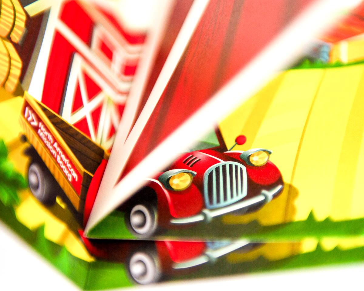 Phillips Printing Portfolio Tennessee Baptist Mission Board Gatefold Brochure