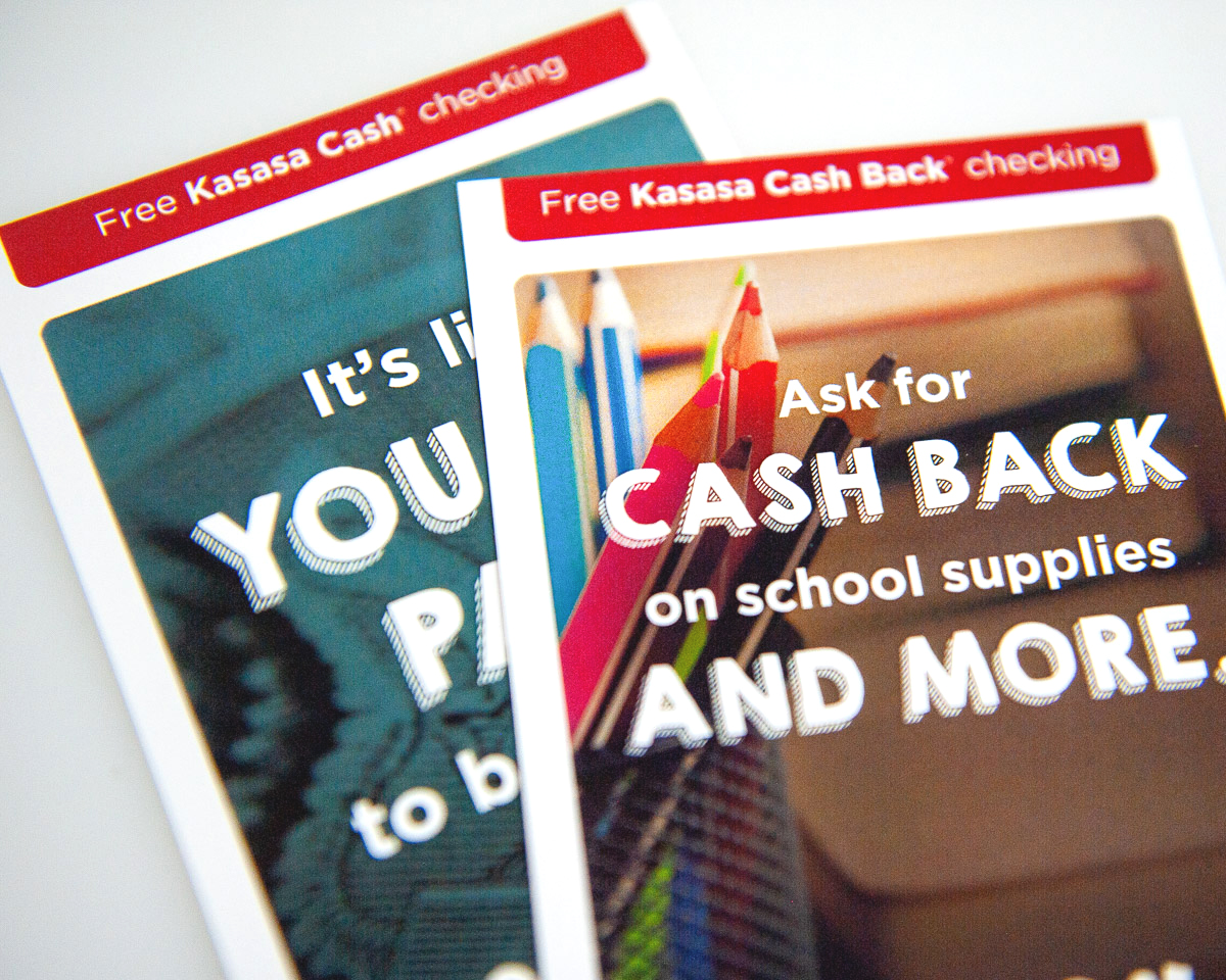 Phillips Printing Portfolio Tennessee Credit Union Free Checking Mailer