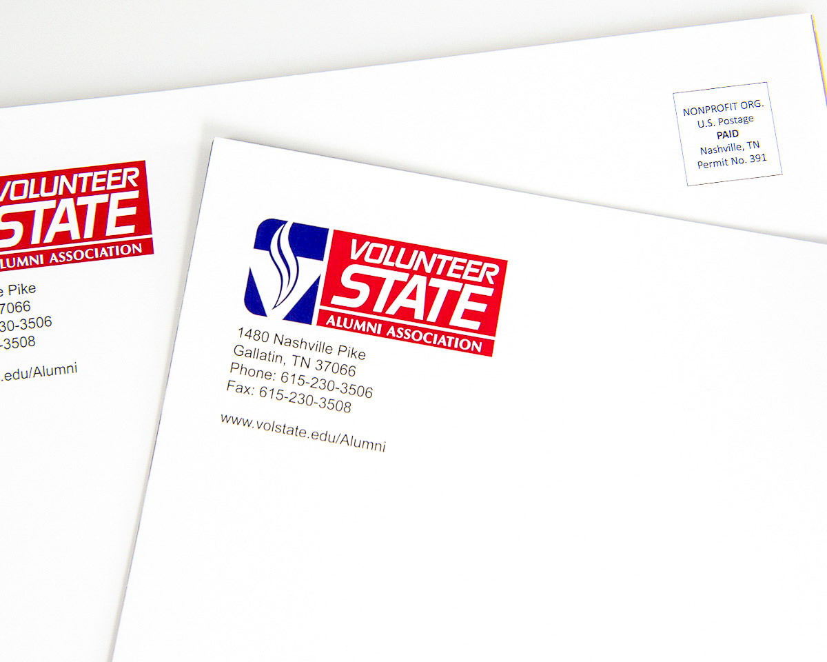 Phillips Printing Portfolio Volunteer State College Foundation Vol State Vision Magazine Mailer