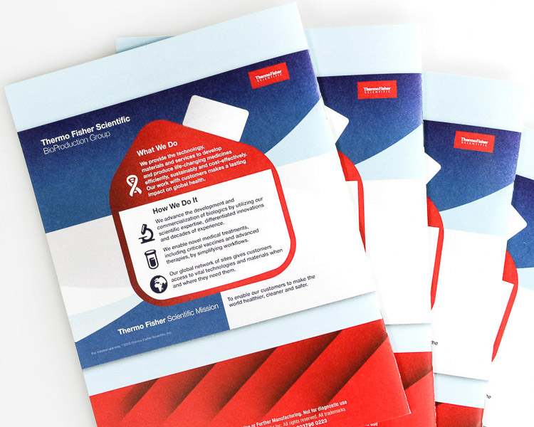 Phillips Printing Portfolio ThermoFisher Convention Handout