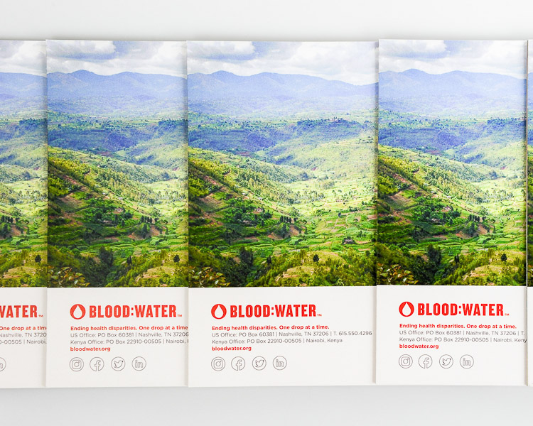 Phillips Printing Portfolio Blood Water Annual Report