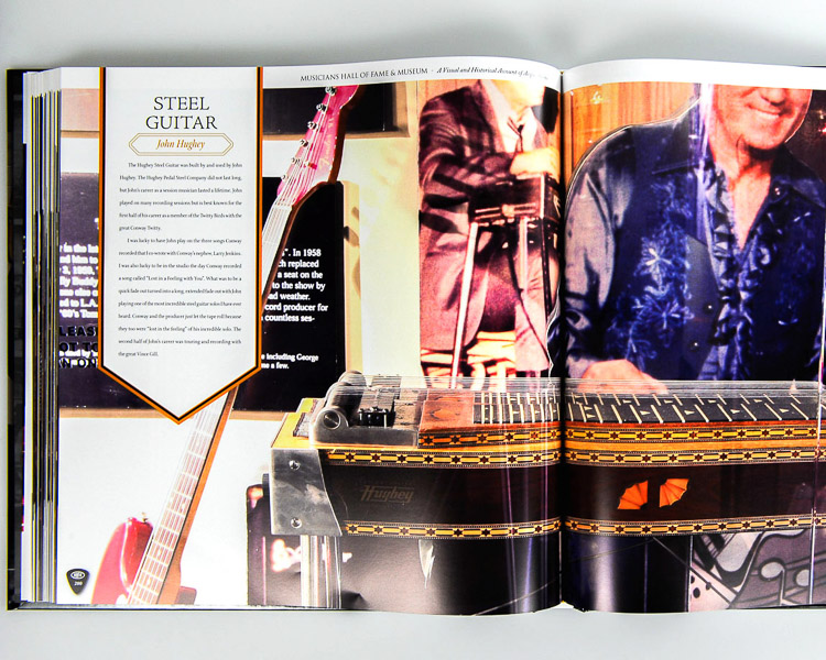 Musicians Hall of Fame Hardcover Book