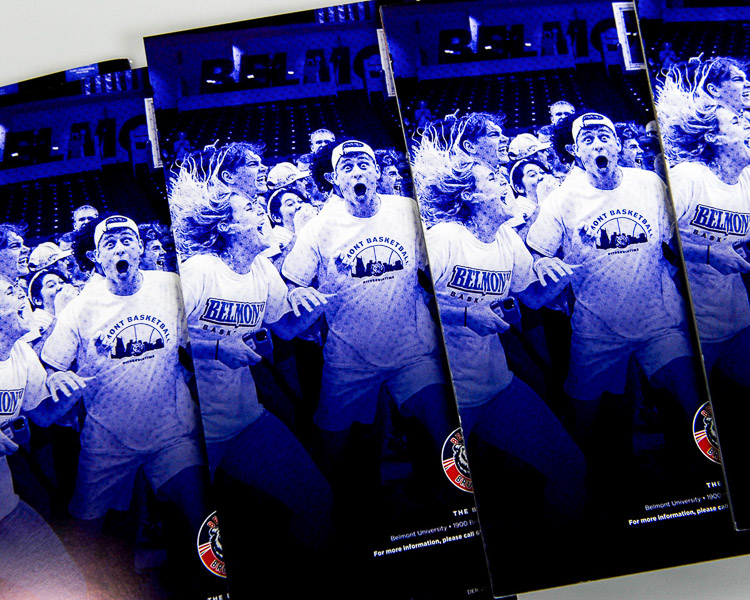 Phillips Printing Portfolio Belmont University Membership Guide Magazine