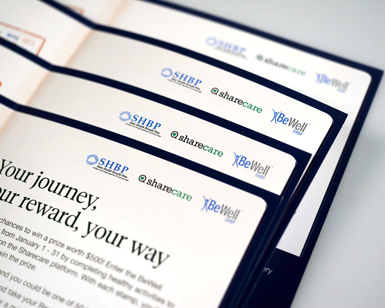 Personalized Sharecare healthcare engagement mailers