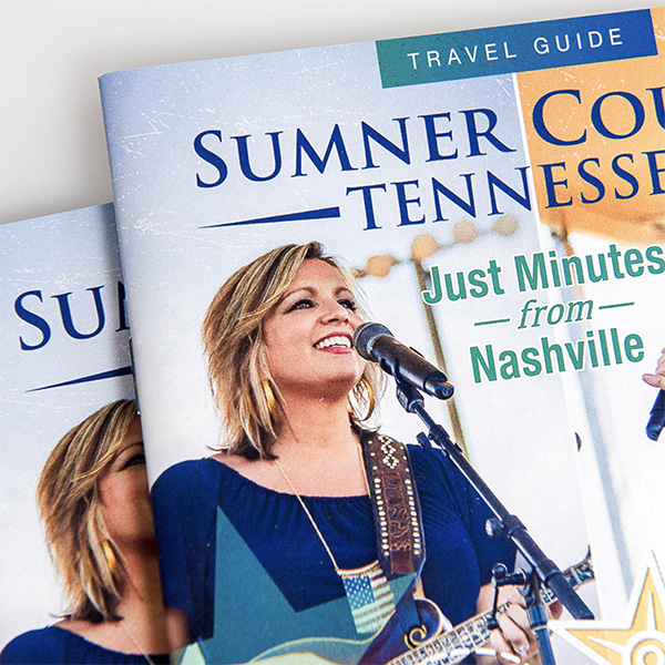 Phillips Printing Portfolio Sumner County Tourism Travel Guide Booklet