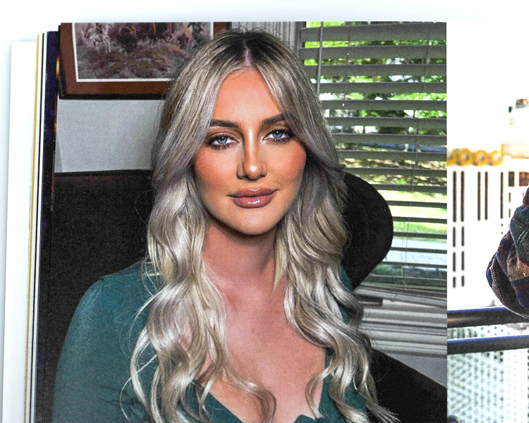 Editorial portrait inside The Nashville Briefing magazine