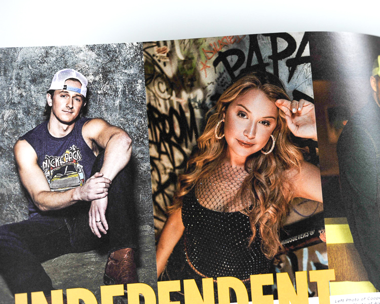 The Nashville Briefing independent artist editorial spread