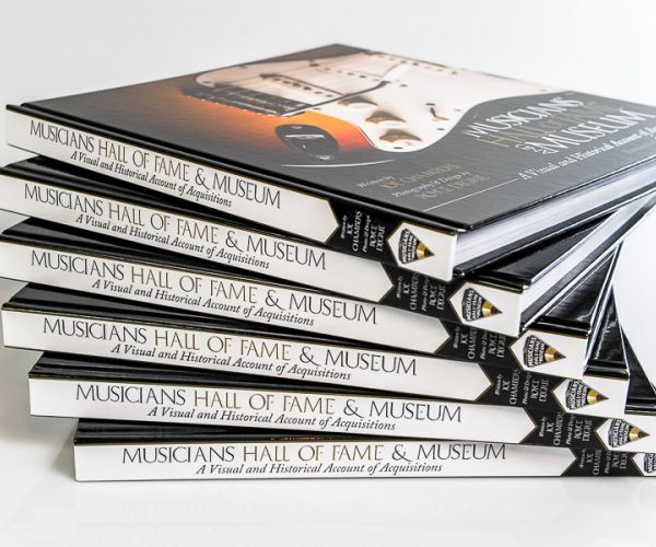 Musicians Hall Of Fame Hardcover Book
