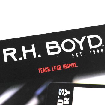 R.H. Boyd direct mail product catalogue featuring educational and printing solutions branding