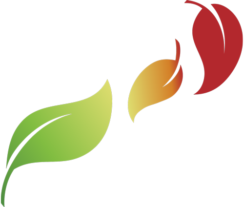 Phillips Printing Company logo brand leaves paper printing marketing